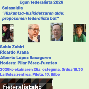 Egun Federalista ospatuko dugu